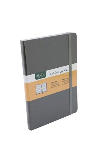 Roco Embossed Notebook with Elastic Band – 14 x 20 cm – 160 Pages