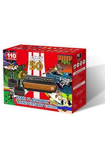 ATARI إصدار الذكرى الخمسين لوحدة تحكم فلاش باك من AtGames، وحدة تحكم ألعاب ريترو