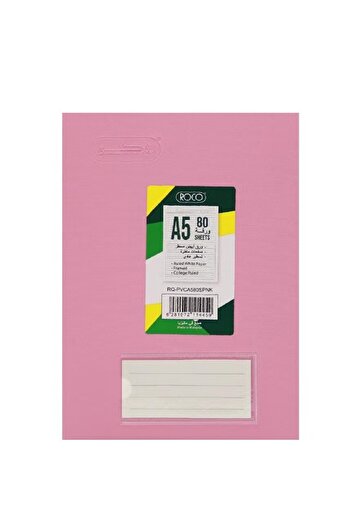 Roco Notebook A5 – 80 Sheets – Lined Paper for School, Office & Daily Use