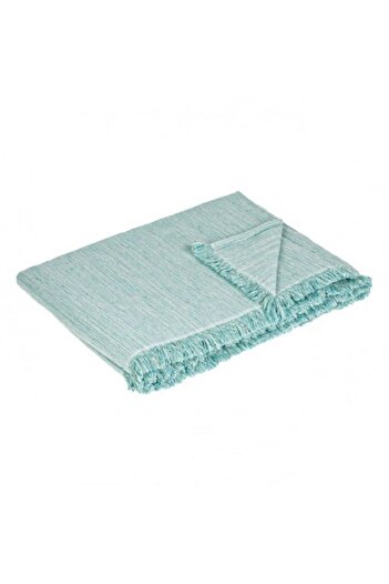 OEM Decorative throw for 3-seater sofa, size 280x180 cm, Turquoise