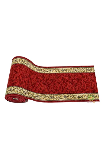 Dualhome Regal Rug Runner, Red, Meter B - 100 CM, 450 cm