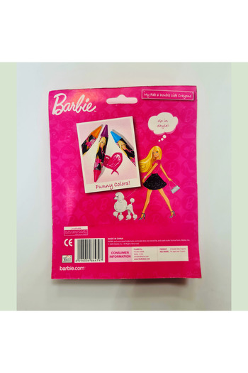 Generic Barbie Crayon Set of 6 Assorted Colors