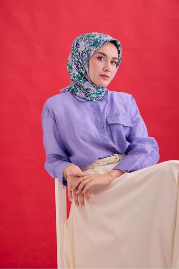 Silk Home Twill Silk Scarf 11477-58