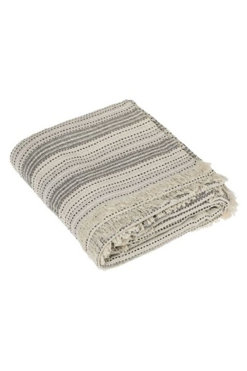 OEM Decorative throw for 3-seater sofa, size 280x180 cm, Ecru