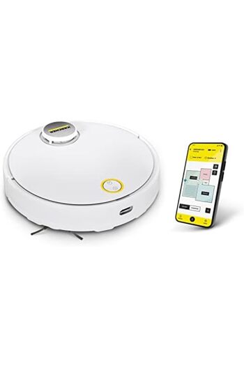 Karcher Kärcher RCV3 Smart Robot Vacuum Cleaner & Mop, Self-Charging, Strong Suction with Automated Lidar N