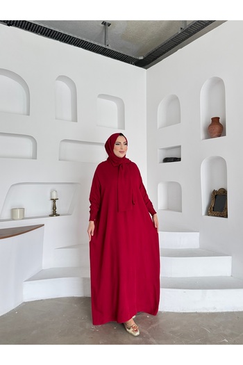Quen One-Piece Prayer Dress with Neck