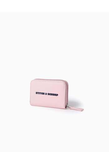 Ziddy Wallet with Prints for Girls 'Stitch & Scrump', Pink