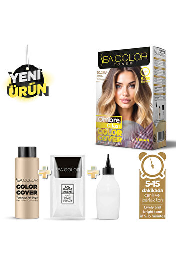 Sea Color Ombre Cilası Set Boya 10.21B Parlak Bej