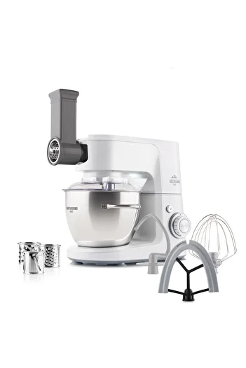 ETA Gratussino III Smart 3023 90000 food processor, 1200 W, 4.5 liters, metal gears, gray/white