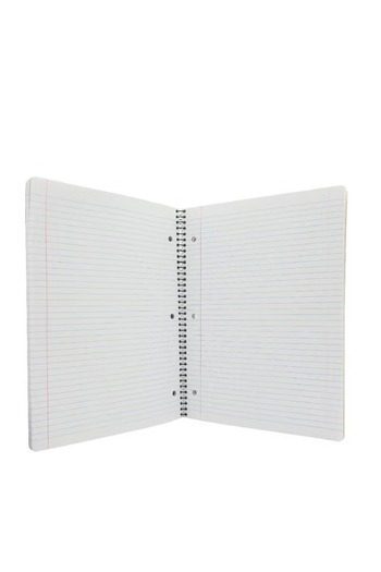 Roco Neon A4 Notebook – 150 Sheets, Single Ruled, Bright Color Cover