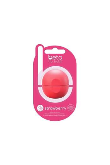 Beta Lip Balm with Strawberry Flavor – 9.5 g