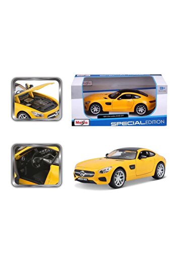Maisto Special Edition Mercedes Benz AMG GT Yellow 1:24 Diecast Car