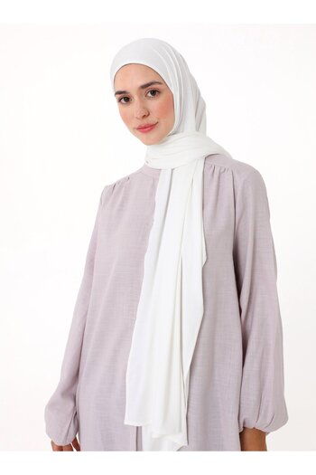 Tuva Premium Combed Cotton Shawl - Cream -
