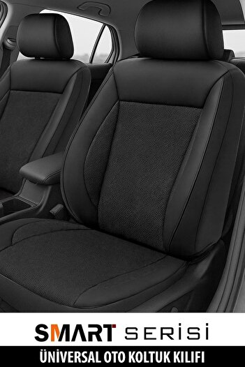 GM-DESIGN Smart Series Jacquard Fabric Universal Car Seat Cover - 5 Seats Full Set