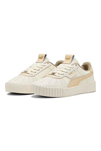 Puma Carina 3.0 Luxe Kadın Bej Sneaker Ayakkabı 40072410