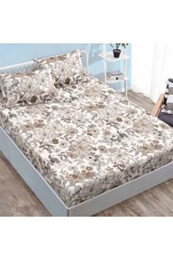 Ralex Set bed cover Finet Elegance + 2 pillowcases for mattress 180 x 200 cm, floral print, HE 19