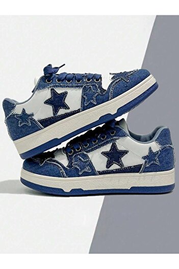 Gofeel Blue Star Lovely Desenli Unisex Ayakkabı