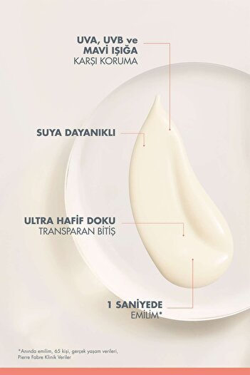 Avene Ultra Fluid Invisible SPF50 Normal ve Karma Ciltler İçin Güneş Kremi 50 ml