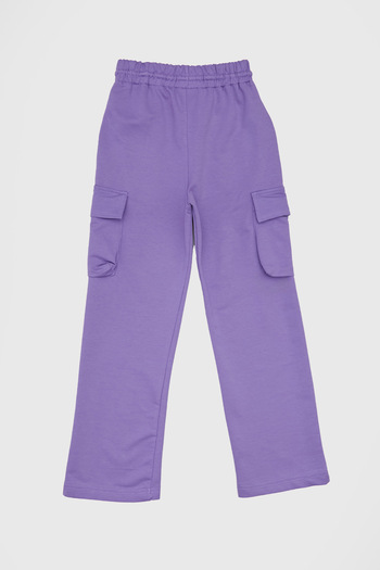 Fulla Moda Buy Elastic Waist Cargo Pocket Girls Sweatpants