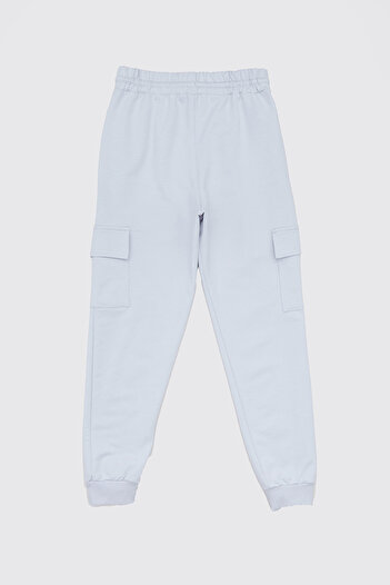 Fulla Moda Text Printed Cargo Pocket Boys' Sweatpants