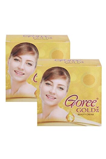 goree Gold 24k Beauty Cream - 2piese