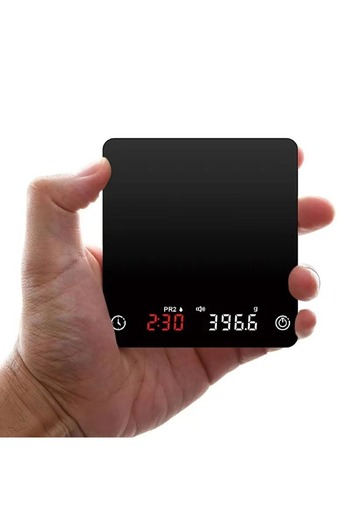 Omran Cart Coffee Scale Mini 0.1g Accuracy, Auto Timer, Dual Color Led Display, USB-C Rechargeable Upto 2kg
