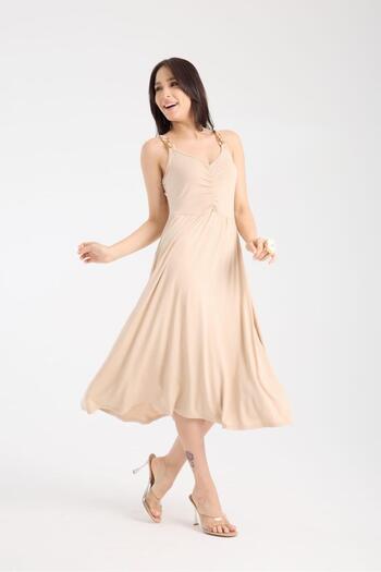 Planet Prestige Metal Buckle Tie Strap Dress