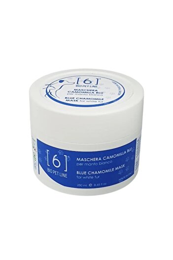 6biologico Masca pentru Blana Alba 250ml – Chamomile Albastra, Hidratare si Revitalizare Blana