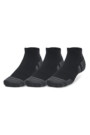 Under Armour , Unisex training socks - 3 pairs, black, dark grey, M