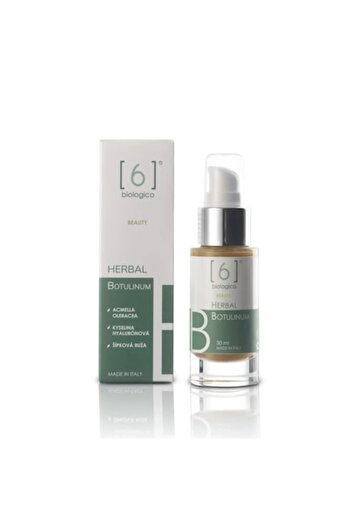 6biologico Natural Botulinum Serum 30ml – Wrinkle Relaxation, Hydration and Toning, Vegan Product