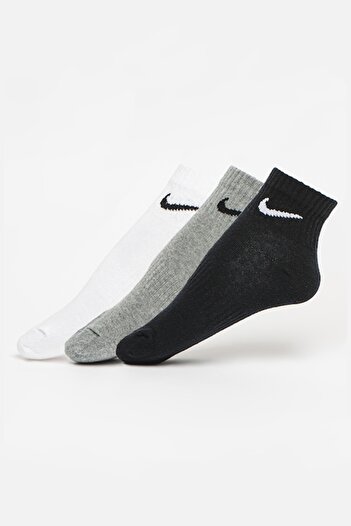 Nike - Set of unisex socks made of lightweight material, Dri-Fit Everyday technology - 3 pairs, Blac
