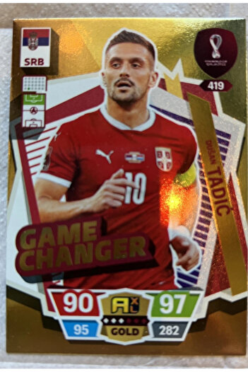 Panini Dušan Tadić Game Changer Card