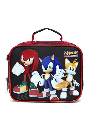 R&B Black Boy Sonic Print Lunch Bag