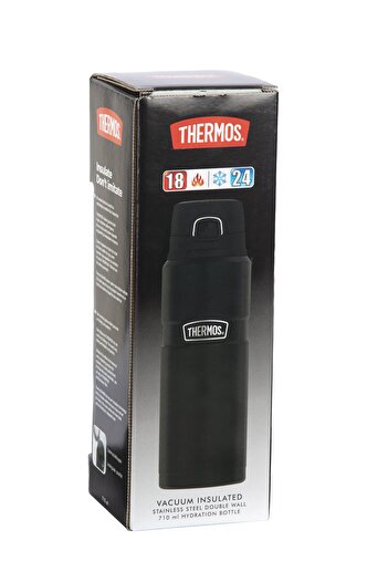 Thermos Stainless King Mug 0.71L Black Thermos Sk4000-Agtrak