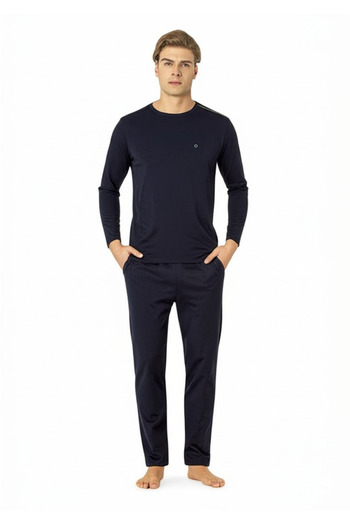 Pierre Cardin Men's New Season Long Sleeve Cotton Home Wear Pajama Set Vrp.C.P61.E00.Y01