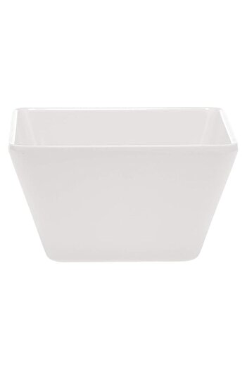 Generic Verona Melamine Canon Square Bowl - 13 Cm - White