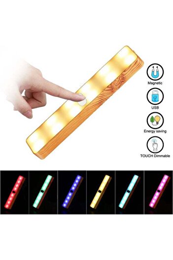 COOYA Portable Touch Night Lamp Multicolour 19cm