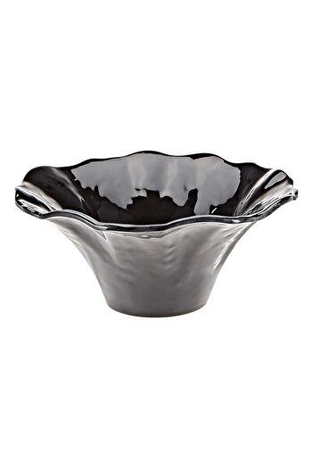 Generic Servewell 8 Inch Horeca Blossom Bowl - Black