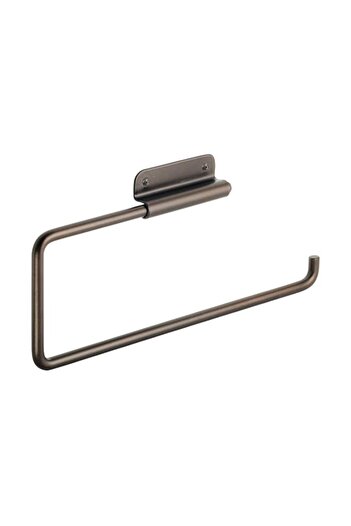 Generic InterDesign Rondo Wall-Mounted Kitchen Paper Towel Roll Holder, Metal, Bronze