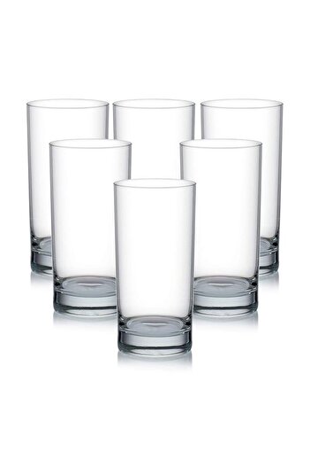 Generic Ocean San Marino Hi Ball Glass, Set Of 6, Clear, 350 Ml, B00412, Mocktail Glass, Highball Glass, Ta