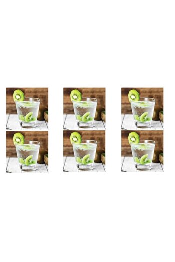 Generic Ocean Studio Rock Glass, Pack Of 6, Clear, 345 ml, B1611206