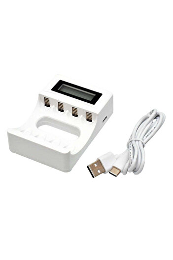 VTM 4AA/4AAA Digital Super Rapid Battery Charger C704-A4