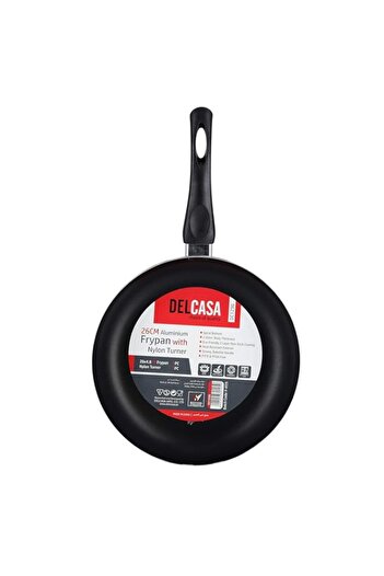 Generic Delcasa 26Cm Alumin.Frypan/Nylon Turner 1X6