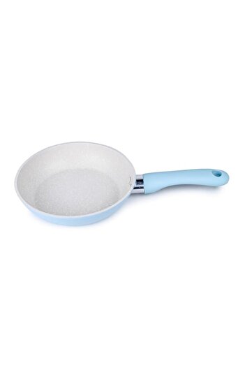 Generic Mini Poele Wilson 14cm Fry Pan, Non- Stick Marble Coating-Blue (MPD-134CX)