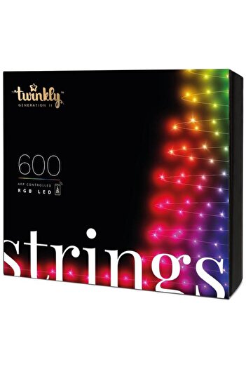 Twinkly Smart Generation 2, 600 LED RGB String Lights