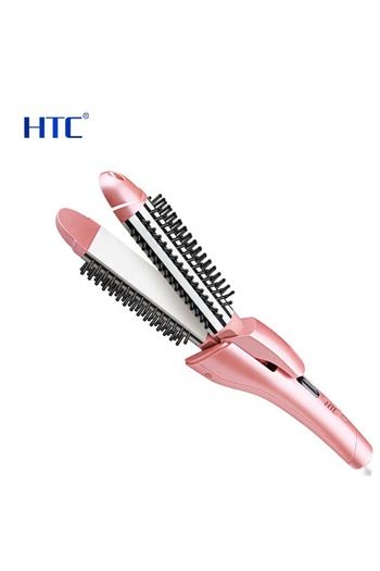 HTC JK-7036 2 in 1 Hair Straightener Curler Brushes Best Hair Straighteners