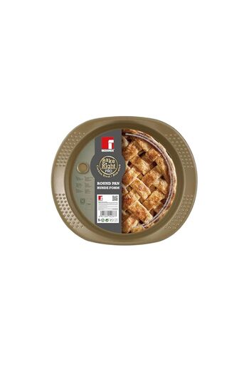 Generic BERGNER BAKERIGHT PRO ROUND PAN 25CM CARBON STEEL, BG37054GD