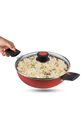 Generic Vinod Popular Non Stick Kadai 24 cm