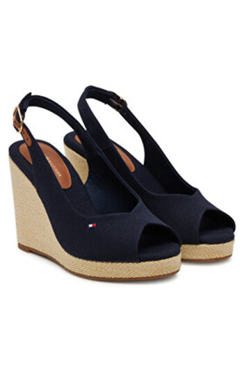 Tommy Hilfiger Espadrile pentru femei FW0FW08597 albastre