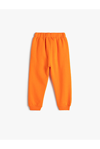 Koton Orange Boy's Basic Sweatpants